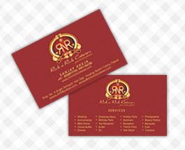 Corporate Identity, RNR Caterers, Palwal