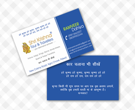 Corporate Identity, Shri Krishna Travellers, Palwal